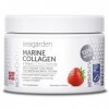Seagarden Collagène Marin Type 1 à Boire - Peptides Hydrolysés + Vitamine C, Complément Alimentaire Goût Fraise, Peau Hydraté