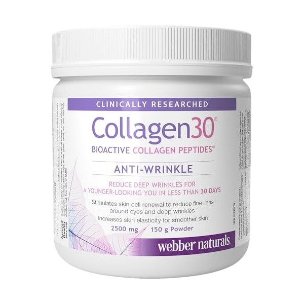 Webber Collagen30® Bioactive Collagen Peptides 2500 mg 150 g