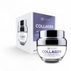 Clear Beauty Crème hydratante quotidienne au collagène pour le visage – Réduit les rides et ridules, hydrate, anti-âge, beaut