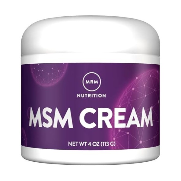 MRM, MSM Crème, Net WT. 4 G