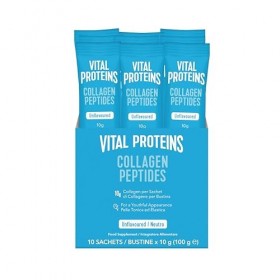 Collagen Peptides, Unflavored - 10 x 10g
