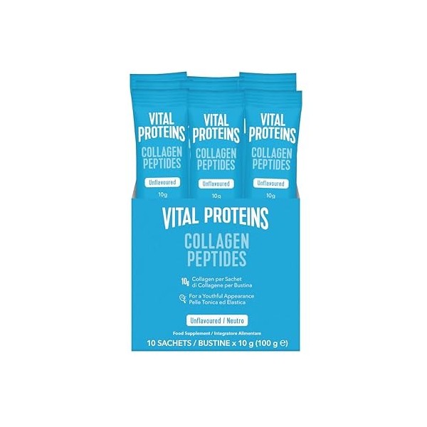 Collagen Peptides, Unflavored - 10 x 10g