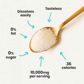 Feel Complete - Collagène protéiné - Collagène bovin hydrolysé de type 1 et 3 de qualité supérieure - Collagène riche en prot