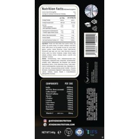 Athenix Café au collagène de qualité supérieure | Café protéiné avec | Faible teneur en sucre | Lisse et crémeux | Favorise l