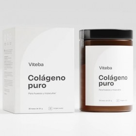 Viteba Collagène hydrolysé pur en poudre sans goût 330 g pour sportifs - Protéine pour renforcer les articulations et les mus