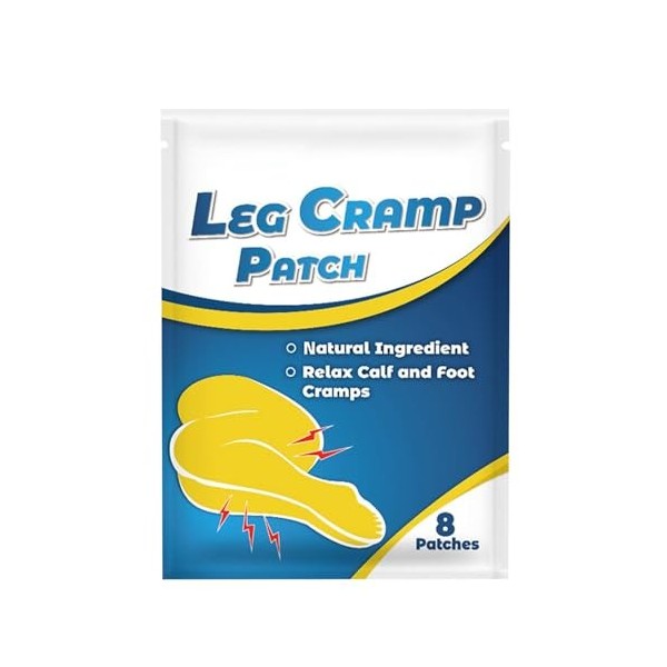 Patchs De Soulagement Des Crampes Dans Les Jambes – Traitement Rapide Des Crampes Dans Les Jambes, Patchs Pour Le Syndrome Ja