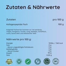 INTEROSA Poudre de collagène 500 g - Multi Collagène Complexe 5 Types : 1, 2, 3, 5, 10 - Peptides Membrane Coquille dœuf de 
