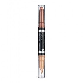 Manhattan Eyemazing Double Effect Crayon eye-liner et fard à paupières rotatif 2 en 1 – Couleur marron 003 Bohemian Bronze 