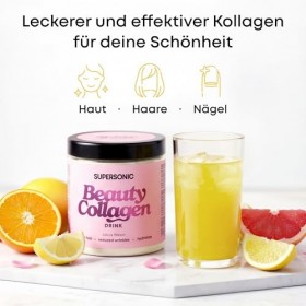 Boisson de beauté au collagène agrumes 