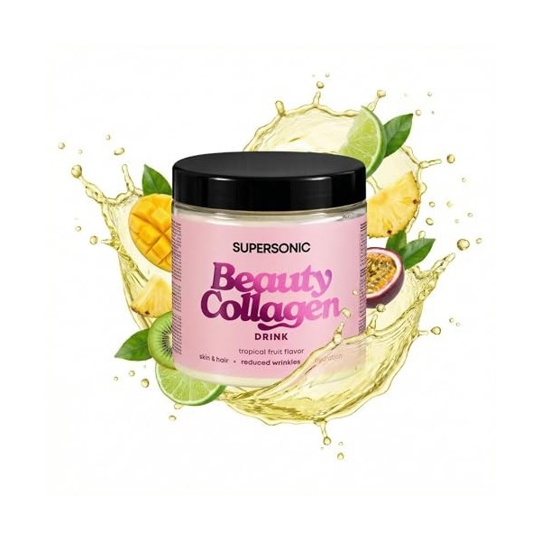 Boisson de beauté au collagène agrumes 