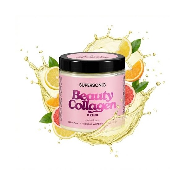 Boisson de beauté au collagène agrumes 