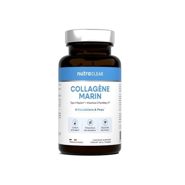 Nutraclear | Pack Articulations - Collagène, Glucosamine Chondroïtine, Oméga 3 | Confort articulaire, mobilité et compléments