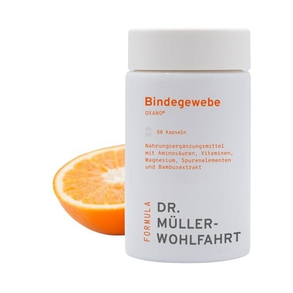 Oxano Capsules de tissu conjonctif - Santé des tissus conjonctifs, acides aminés, vitamines, magnésium, extrait de bambou, co