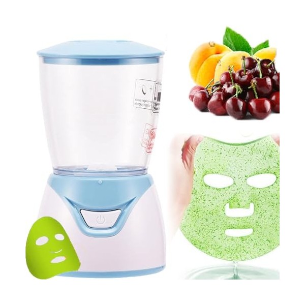 GplHAIN Machine à Masques Faciaux DIY, Machine Automatique à Base De Fruits Et Légumes Et De Collagène Naturel, pour Le Soin 