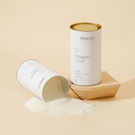 Blühe365 Poudre de collagène 450 g - Type I & III Poudre hydrolysat de collagène à haute dose - Goût neutre et excellente sol
