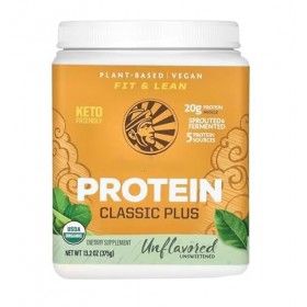 Nutrition Protein Classic Plus Poudre de protéine, sans OGM, sans gluten, sans produits laitiers, végétalien, 375 g