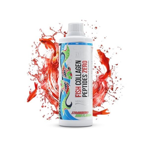 Fish Collagen Beauty Peptides + Biotine Verisol® Boisson | 20 servings | Sans sucre | Boisson au collagène au poisson hauteme