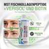 Fish Collagen Beauty Peptides + Biotine Verisol® Boisson | 20 servings | Sans sucre | Boisson au collagène au poisson hauteme