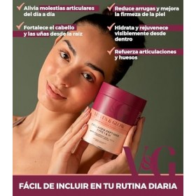 Peptides Collagène hydrolysé en poudre avec acide hyaluronique + vitamine C + biotine 300 g sans goût - Peau + Articulations 