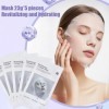 Hydrating Facial Cover Lot de 5 masques hydratants naturels raffermissants pour hiver mariage voyage fête mère petite amie ad