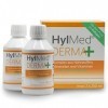 HylMed Derma+ - Acide hyaluronique à forte dose - Avec collagène, zinc, vitamines A, C, B2, B3, biotine pour aider à mainteni