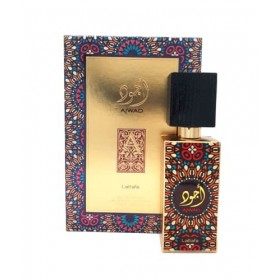 Eau de Parfum AJWAD 60ml Attar Arabian de Dubai Un Cadeau Parfait Pour Femme, Fragrance Oriental Halal en Note de Bergamote, 
