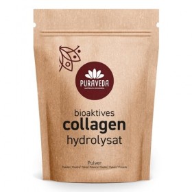 Poudre dhydrolysat de collagène 140 g - Peptides de collagène bioactifs - 90 % de protéines - Sans additifs - Contrôlé et mi