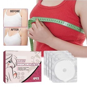 Natural SizeUp Lot de 3 patchs protéinés de kératopeptide, liftant et raffermissant la poitrine, amélioration des seins, anti