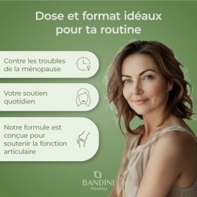 Bandini® Actée à grappe 300 comprimés | Cimicifuga racemosa ou Actaea racemosa rhizome extrait sec | Complément alimentaire V