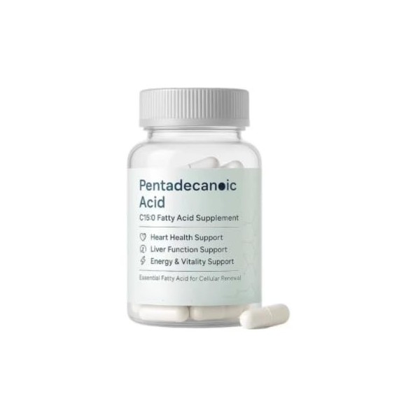 Acide pentadécanoïque, C15:0 - Provenant du lait de brebis de haute altitude - Santé cardiaque et fonction hépatique