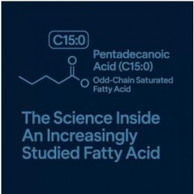 Acide pentadécanoïque, C15:0 - Provenant du lait de brebis de haute altitude - Santé cardiaque et fonction hépatique
