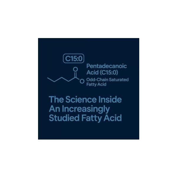 Acide pentadécanoïque, C15:0 - Provenant du lait de brebis de haute altitude - Santé cardiaque et fonction hépatique