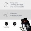 Ail Noir Fermenté 9000 mg Extrait 30:1 + Vitamine B1 - Santé Cardiovasculaire, Antioxydant Naturel - Sans Odeur - Fabriqué 