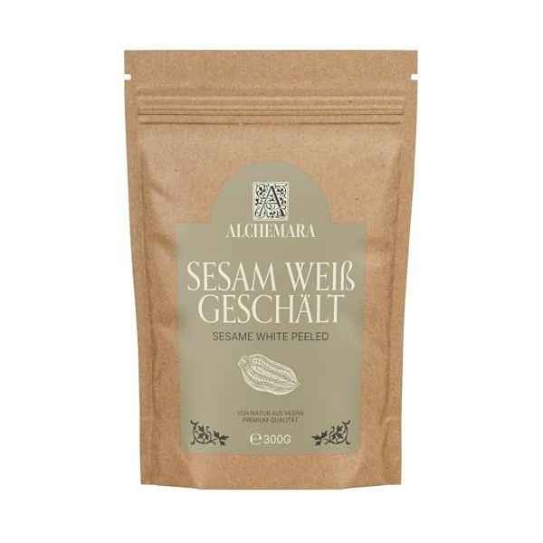 Ail Granulé Alchemara 300g – Ail Séché – Épices Délicatement Séchées Idéales pour la Cuisine – Épices Aromatiques Ail