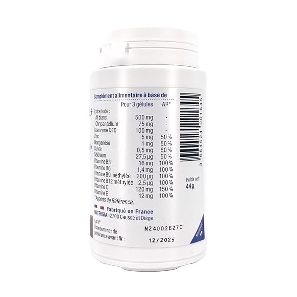 Nutergia Ergystérol+ - 90 gélules