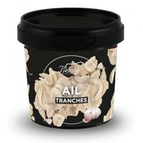 Ail en tranches 60 g - 100% naturel, obtenu à partir dail séché avec délicatesse, sans ajout dadditifs et adapté aux régime Ail