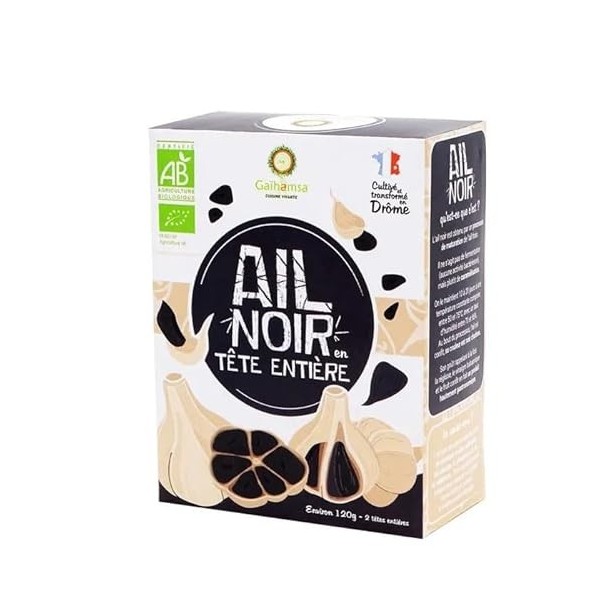AIL NOIR 2 TETES ENV 120G GAIHAMSA