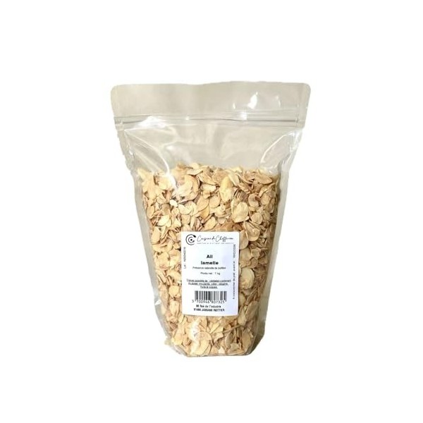 Cuisine de Cheffe.com - Ail lamelle - Sachet 1kg Ail