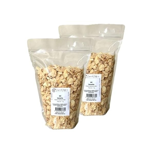 Cuisine de Cheffe.com - Ail lamelle - Sachet 1kg Ail
