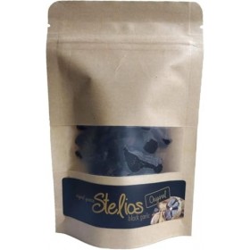 Ail noir pelé bio vieilli 90 jours, végétalien, sans OGM, sans gluten, 80 g