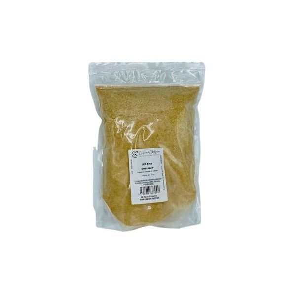 Cuisine de Cheffe.com - Lot 5x Ail fine semoule - Sachet 1kg Ail