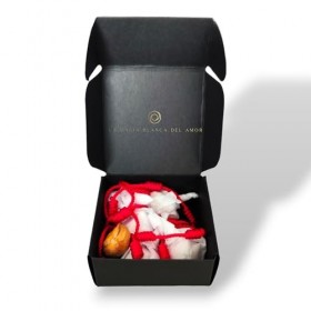 Ail Mâle Rituel 5 Ails + 2 Bracelets 7 Nœuds Rouges.