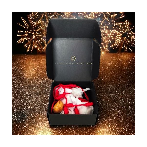 Ail Mâle Rituel 5 Ails + 2 Bracelets 7 Nœuds Rouges.