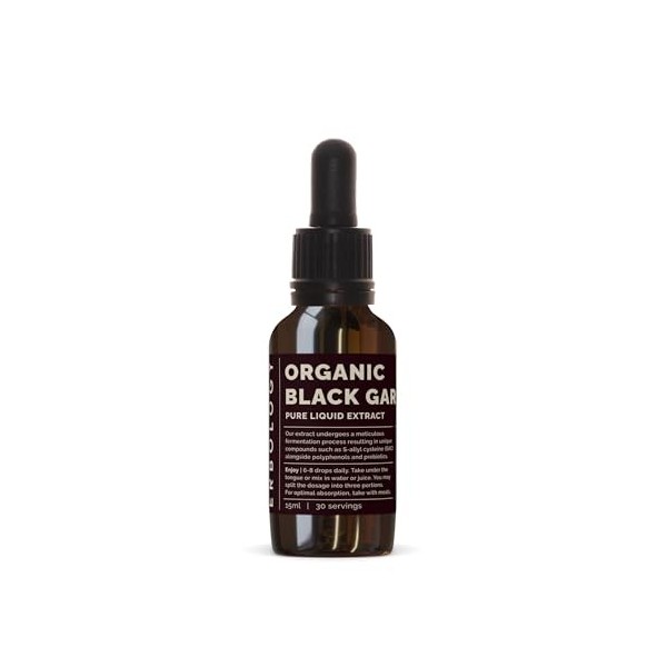 Extrait Liquide Pur de Noir Ail Bio 15ml