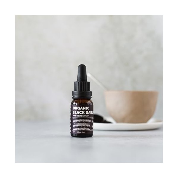Extrait Liquide Pur de Noir Ail Bio 15ml
