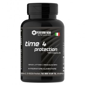 time 4 protection - avec vitamines A, C, D, zinc, glutamine, ail noir, astragale, extrait de curcuma et bien plus - 120 gélul