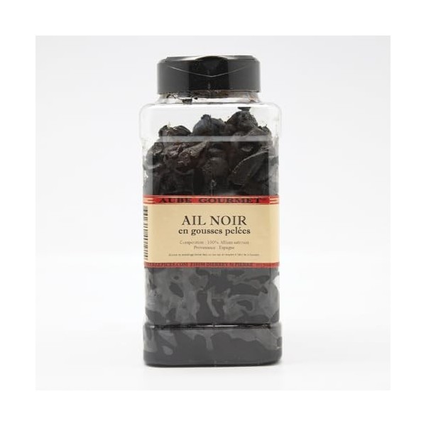 Ail noir en gousses pelées - Petit distributeur 400 g Ail