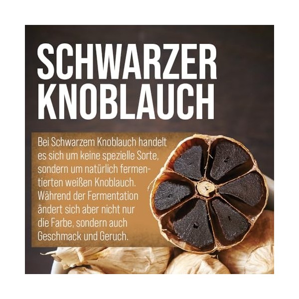 Sanct Bernhard Capsules dail noir avec flavonoïdes et S-Allylcystéine, paquet de 4 mois