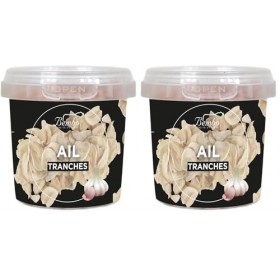 Ail en tranches 60 g - 100% naturel, obtenu à partir dail séché avec délicatesse, sans ajout dadditifs et adapté aux régime