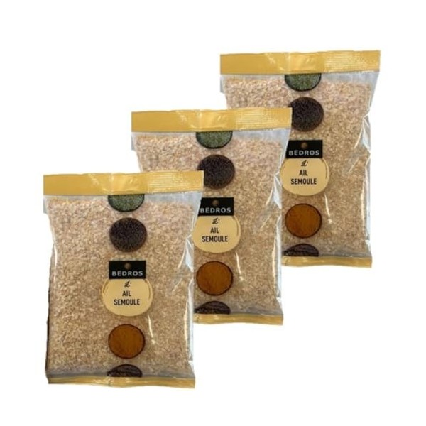 Lot 12x Ail semoule - Sachet 250g Ail